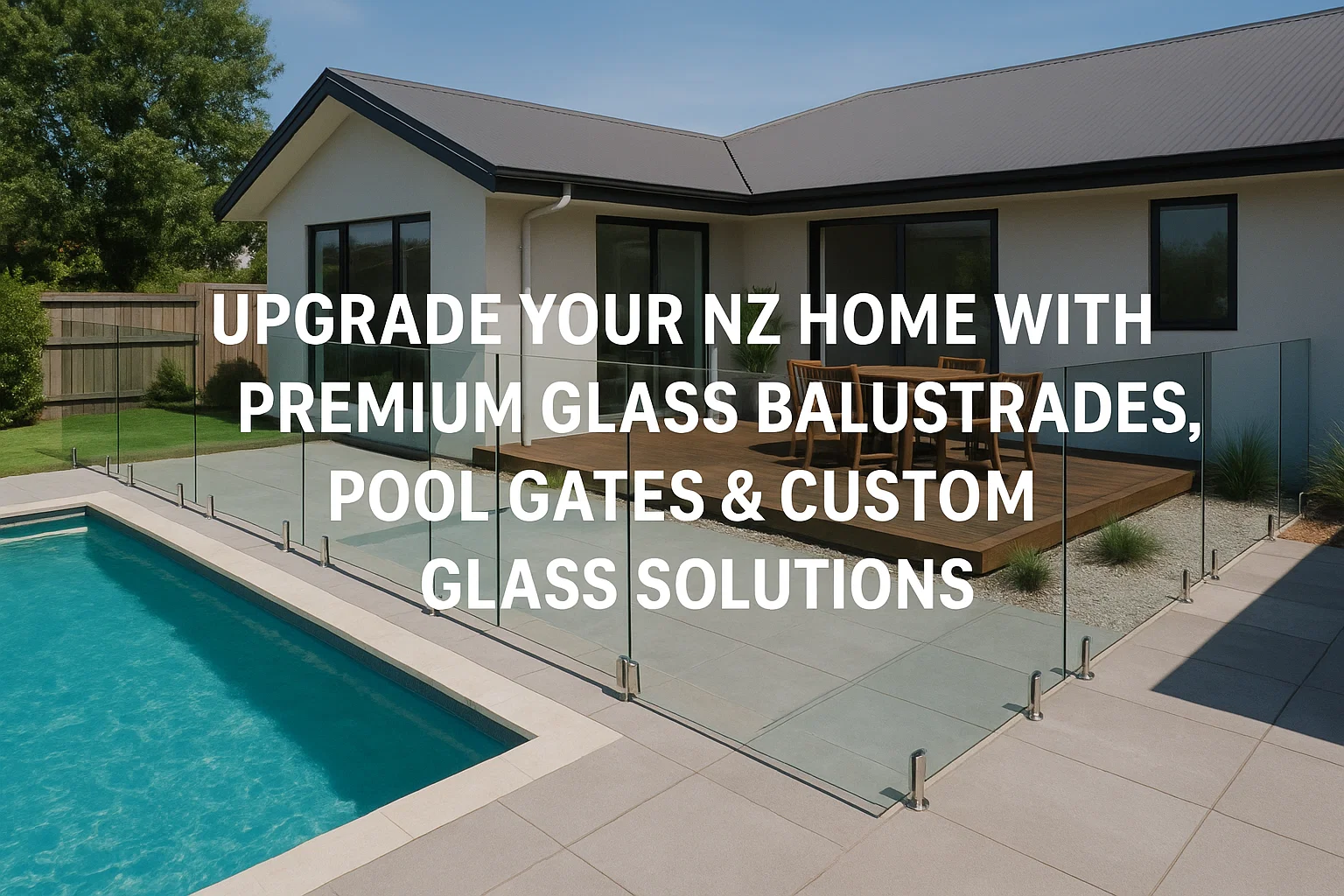 NZ Glass Balustrades & Pool Gates Experts
