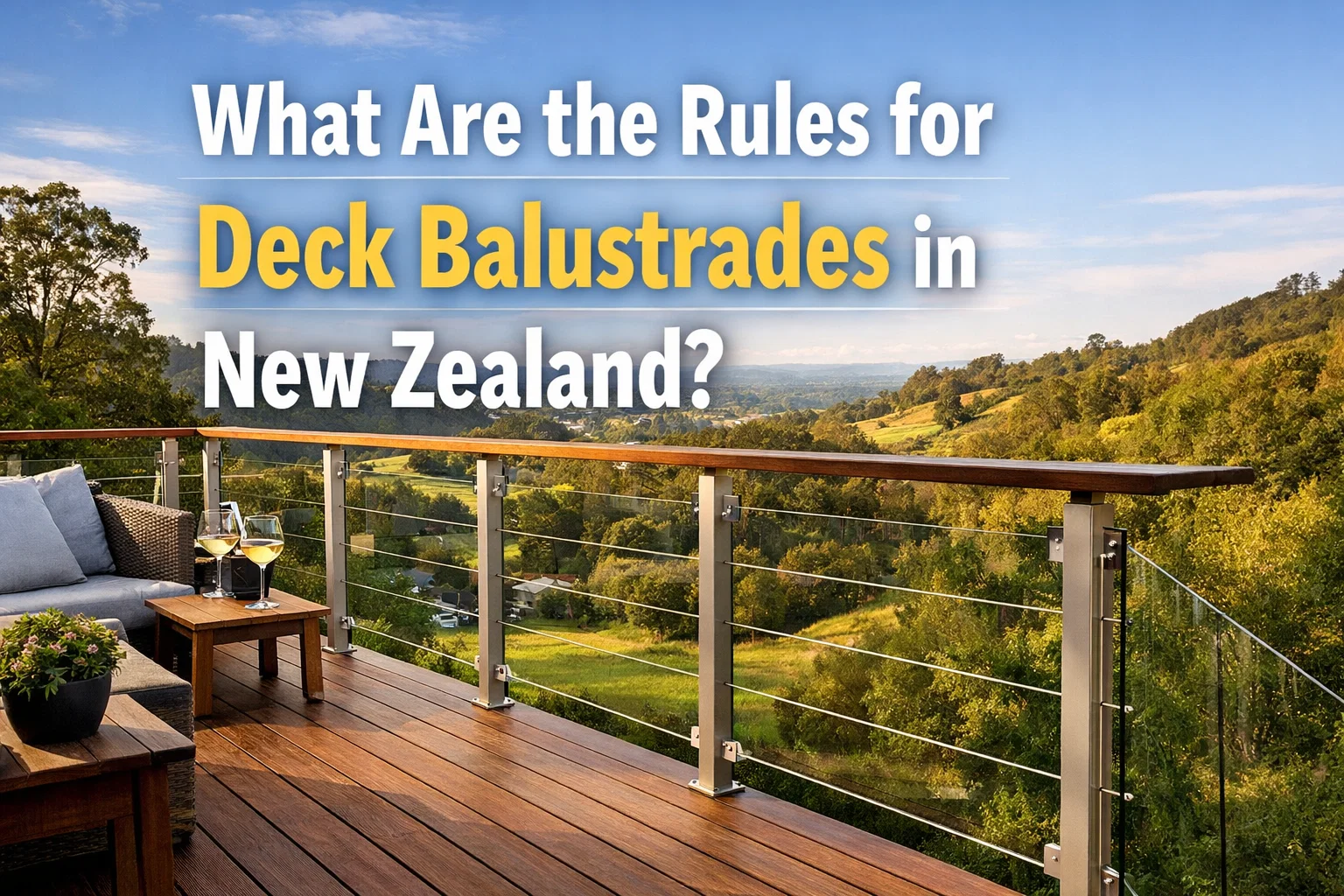 What Are the Rules for Deck Balustrades in New Zealand?