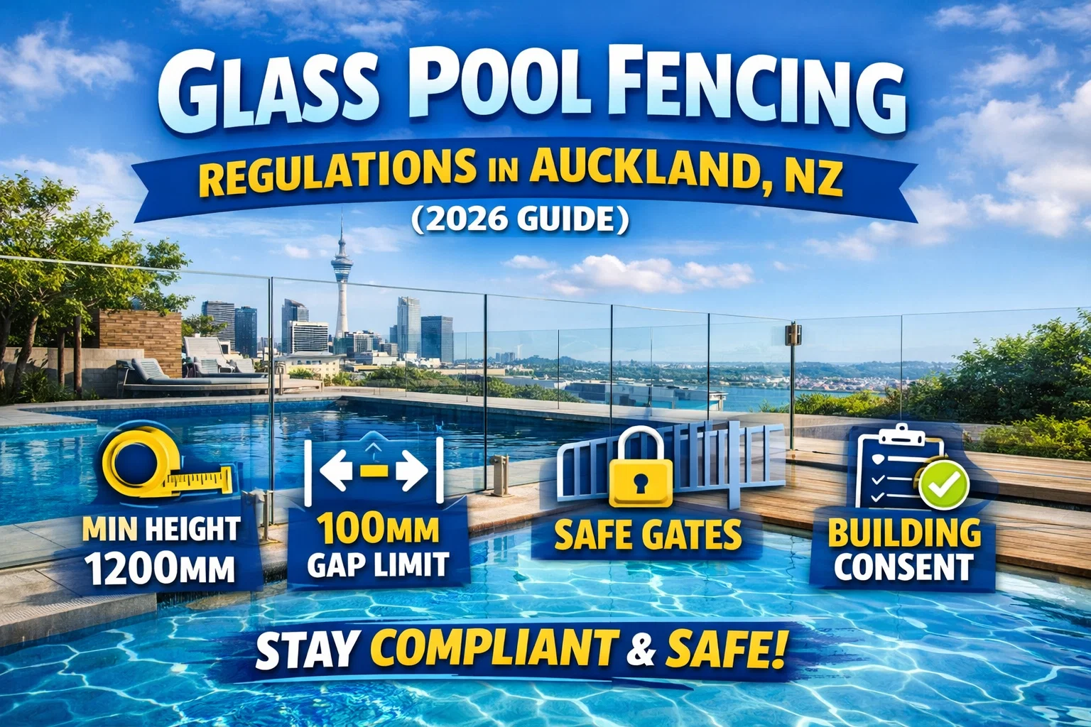 Glass Pool Fencing Regulations in Auckland, NZ (2026 Guide)